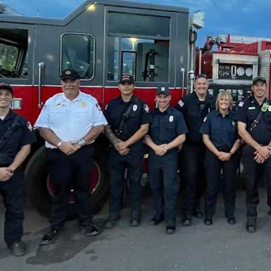 Firefighters and EMS