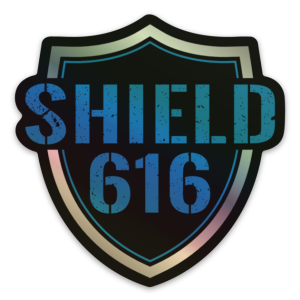 SHIELD616 Holographic Sticker