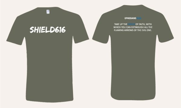SHIELD616 Graffiti T-Shirts (Black, Blue, and Gray/Green) - Image 2