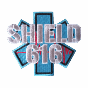 EMS Logo Patch SHIELD616