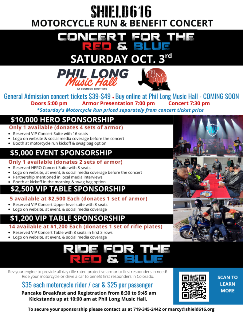 2026 Ride for the Red and Blue updated